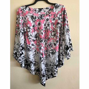 Alfani Romantic Floral Blouse